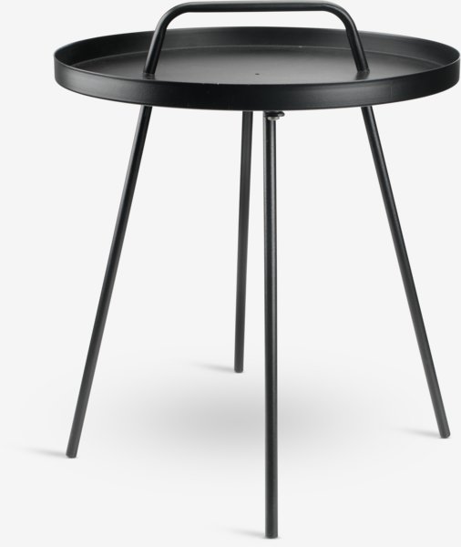 Sidebord IDRE Ø45xH52 sort