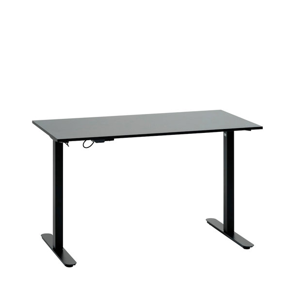 Escritorio altura regulable SVANEKE 60x120 negro