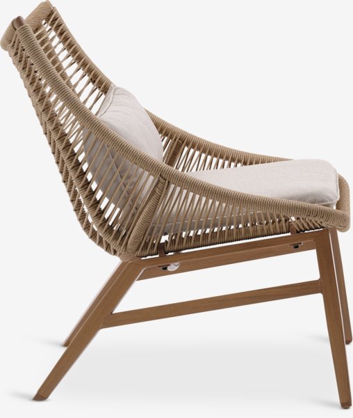 Poltrona lounge GAMMELTOFT naturale
