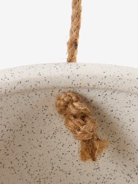 Vaso per piante pensile KLIPPEDUE Ø15xH12 cm naturale