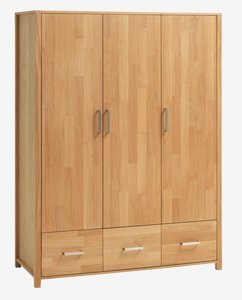 Kleiderschrank HUGGET 139x190 eiche